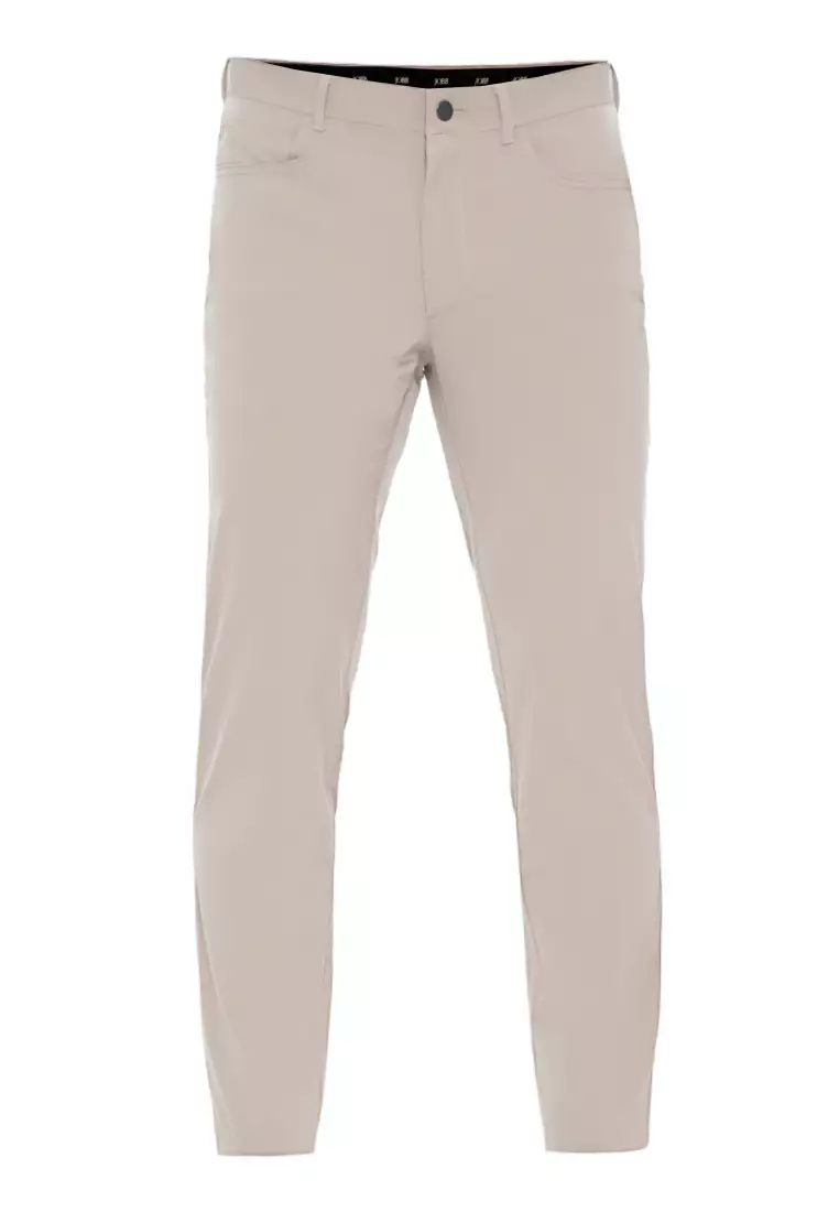 Jobb Active Zach Celana Panjang Pria Modern Slim Fit Light Khaki Warna Light Khaki