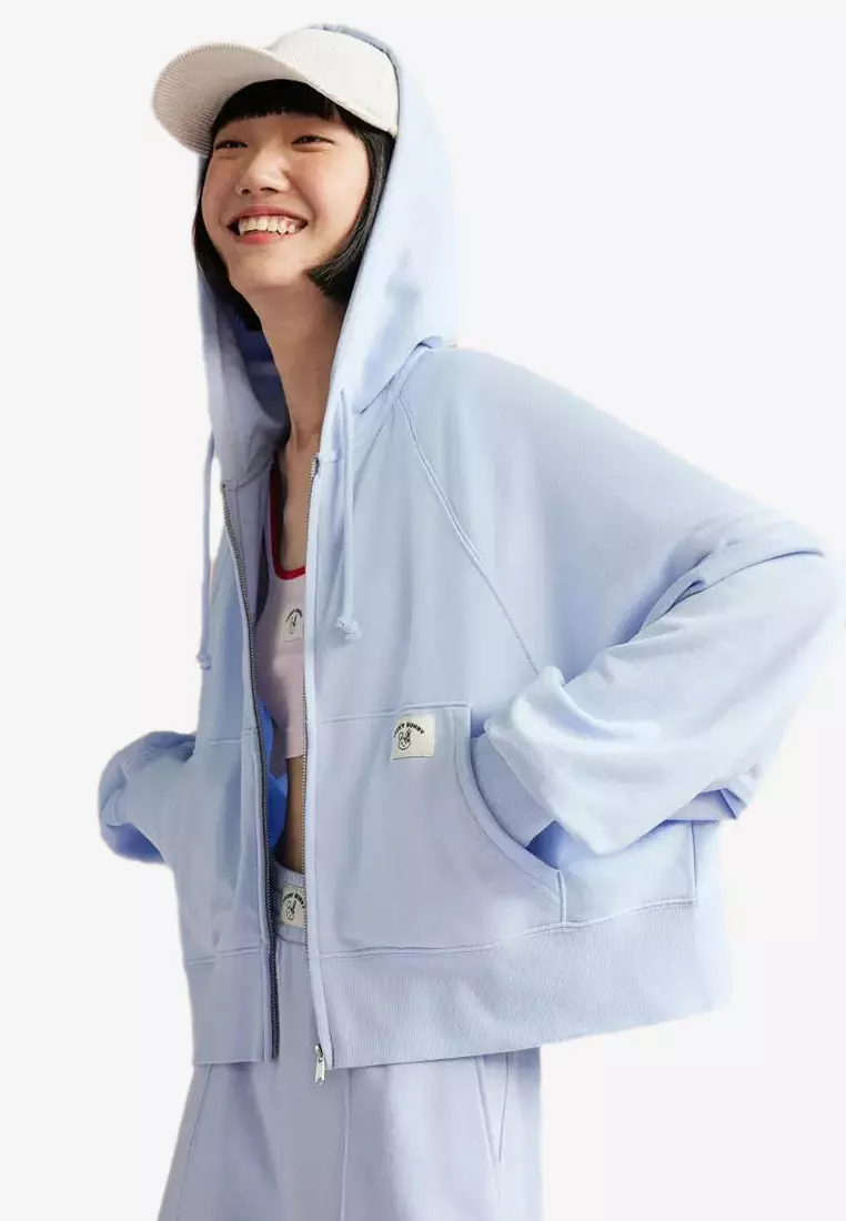 Buy Hu0026M Oversized Zip-Through Hoodie 2023 Online | ZALORA Singapore