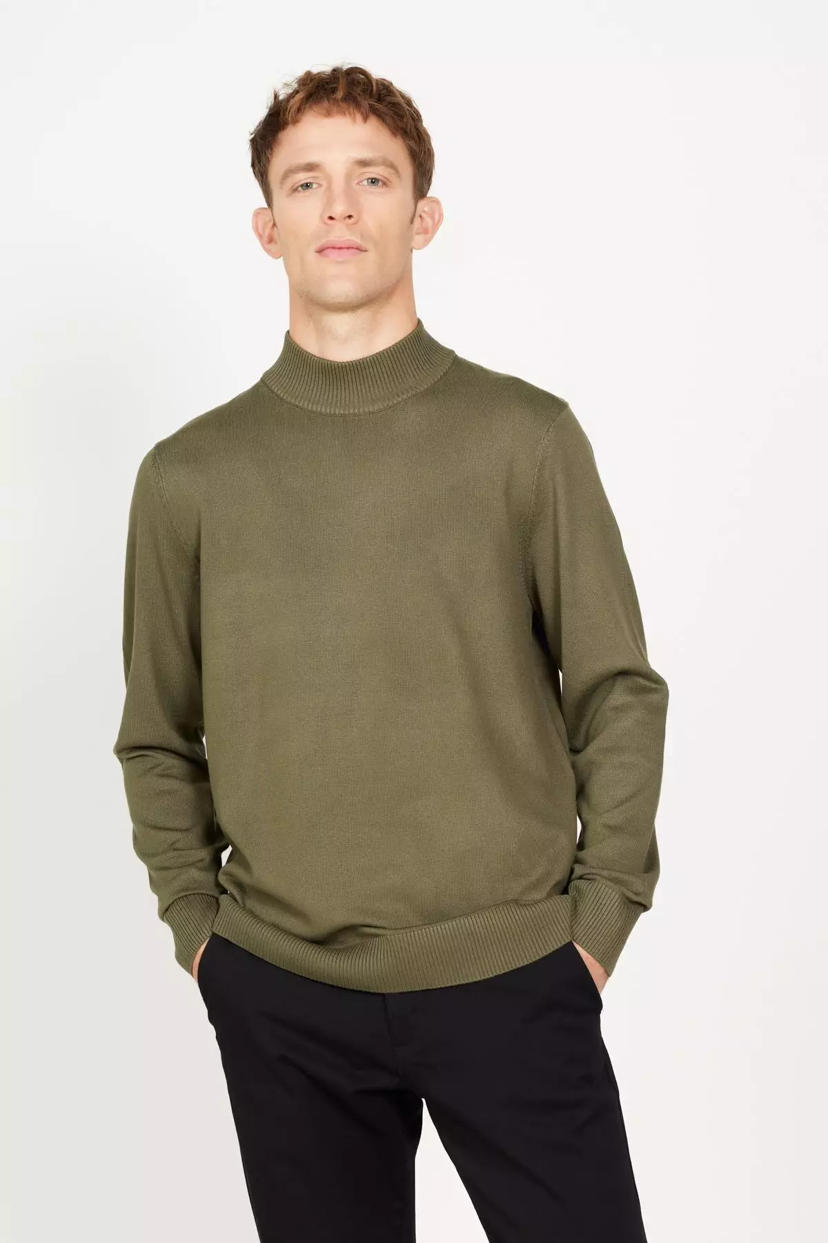 Mock Neck Sweater