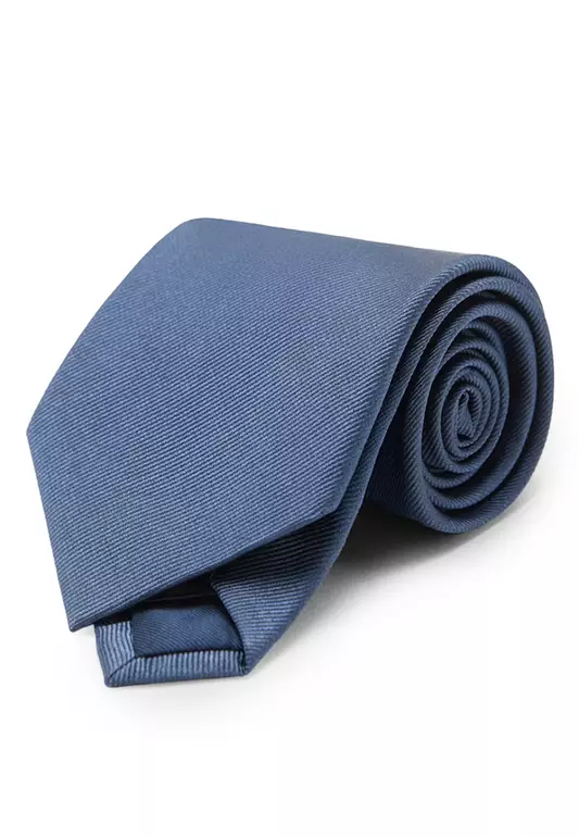 Plain Silk Tie