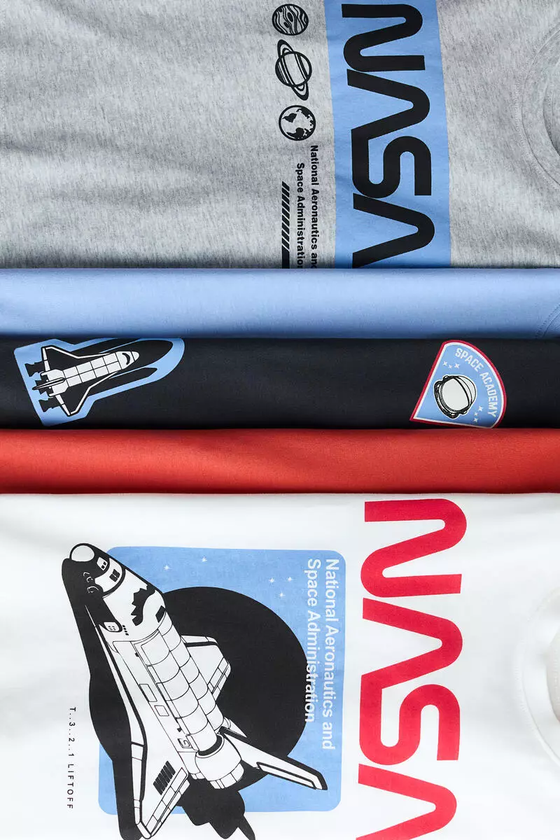 5-pack jersey T-shirts