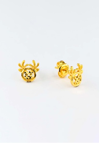 Arthesdam Jewellery gold Arthesdam Jewellery 916 Gold Oh My Deer Earrings C69FFAC4DE0541GS_1
