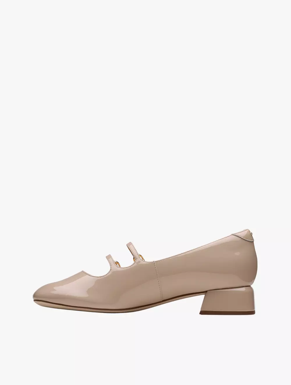 Clarks Daiss30 Shine Sand Patent