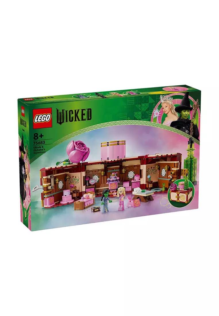 Wicked 75683 Glinda & Elphaba's Dormitory, Age 9+, Building Blocks, 2024 (740pcs)