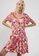French Connection red Blossom Meadow Jersey V-neck Dress A95FAAACA4D928GS_4