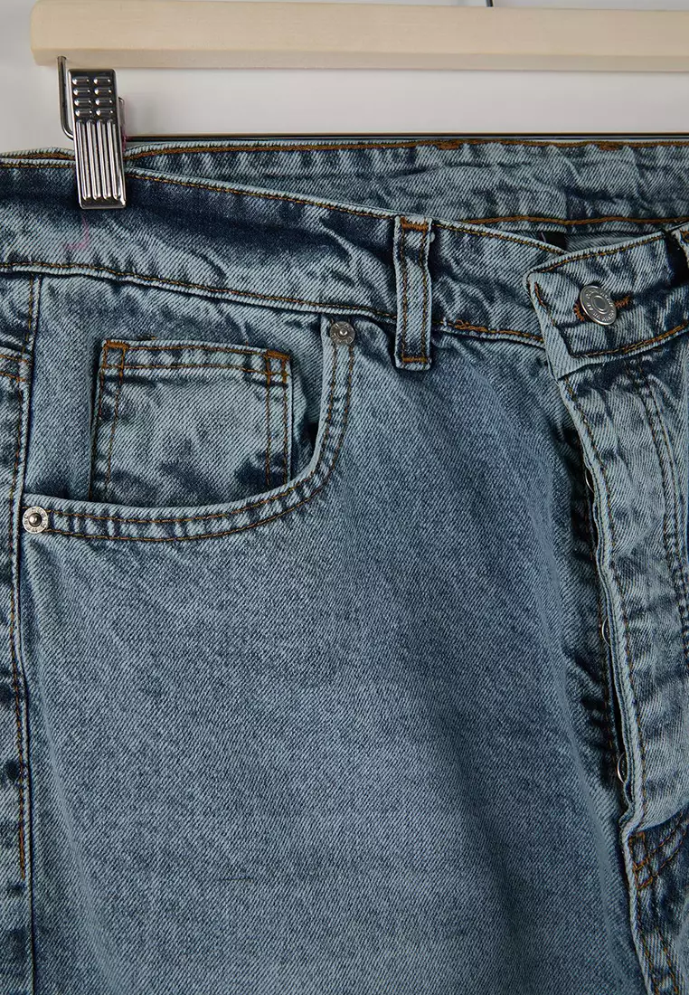 Boyfriend/ Comfort Fit Denim Pants Jeans