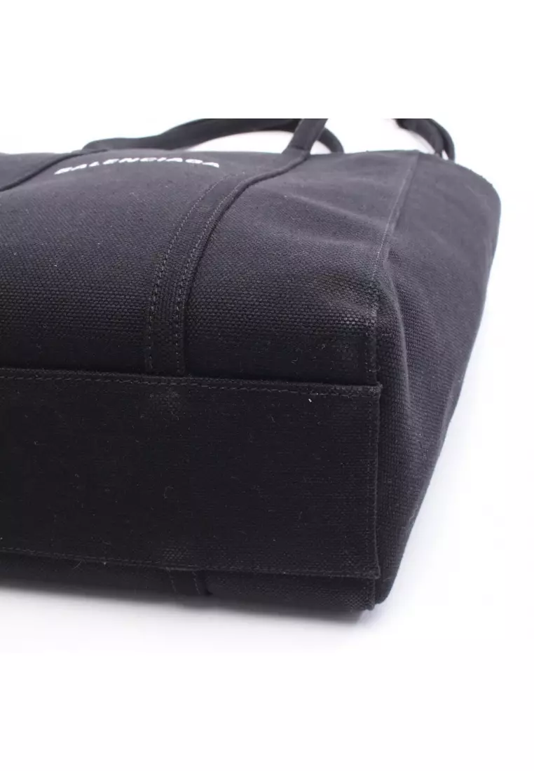Pre-Loved BALENCIAGA EVERYDAY TOTE XS Everyday tote Handbag tote bag canvas black 2WAY