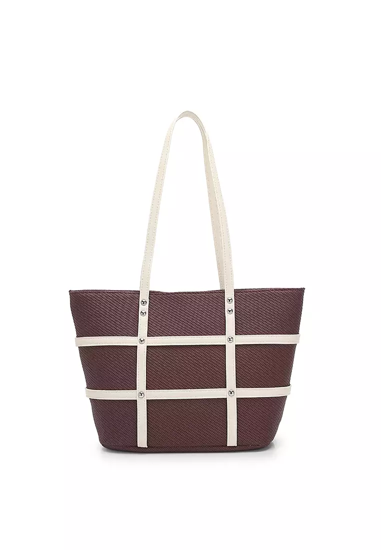 Women's Tote Bag / Shoulder Bag (Tas Jinjing Wanita / Tas Bahu Wanita) - Merah