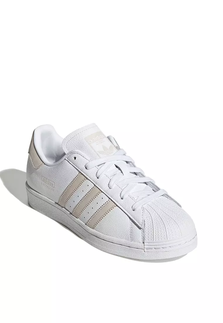 Womens adidas superstar silver top