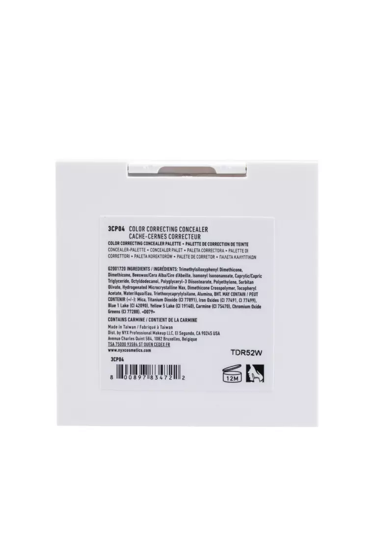 NYX NYX Color Correcting Palette 9g 2024 Buy NYX Online ZALORA Hong