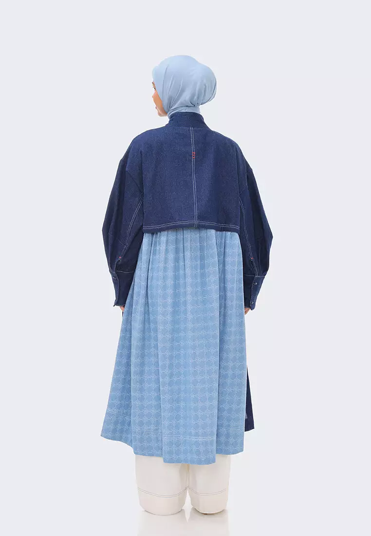 Ria Miranda Navy Blue Theo Coat