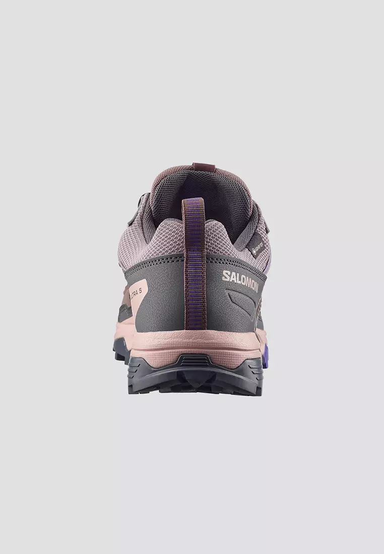 X Ultra 5 Gore-tex Womens Outdoor Hiking in Iron / Shadow Gray / Deep Blue