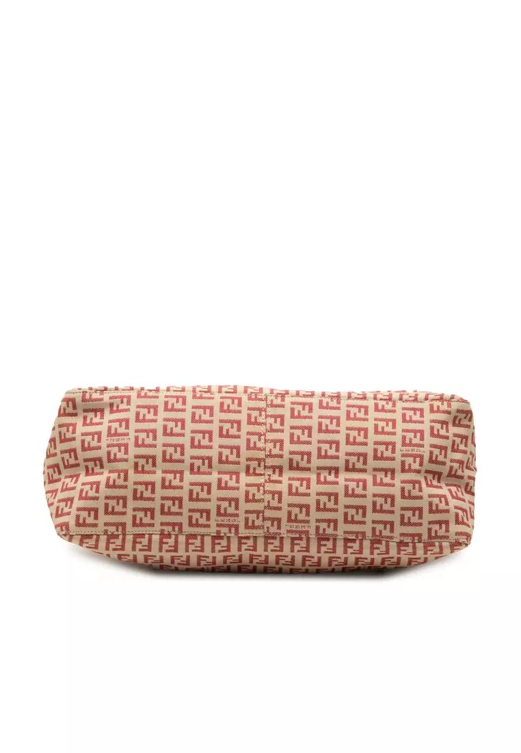 Pre-Loved Fendi Zucchino Canvas Tote