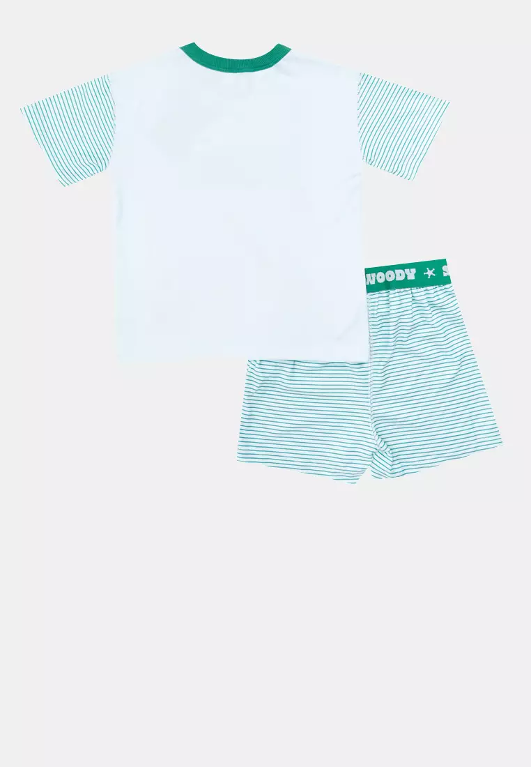 Snoozesoft Short Sleeves Licensed Boxer PJ Set
