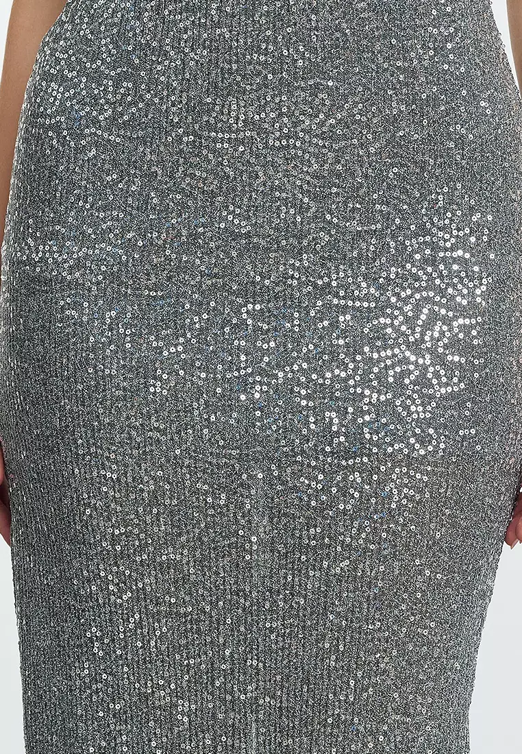 Sleeveless Cocktail Midi Dress