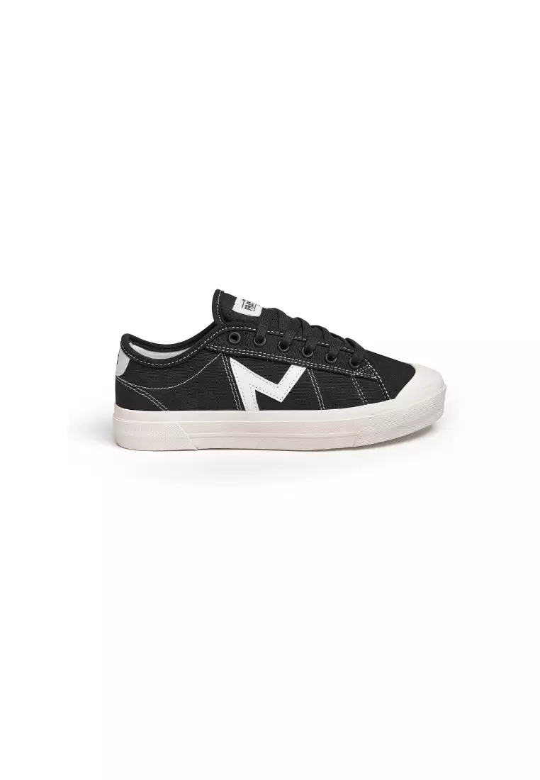 Kecot 02 Ox Black White - Sepatu Sneakers Pria Wanita - Unisex