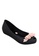 Twenty Eight Shoes black 3D Flora Hidden Heel Jelly Rain Shoes VR379 59703SHD5B6E45GS_2
