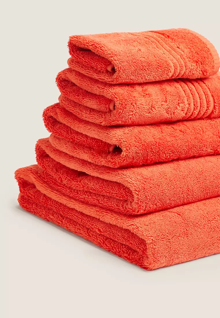 Egyptian cotton face online towels