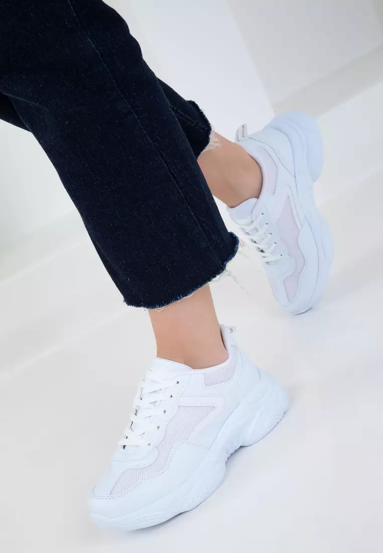 White Women's Sneaker 20610