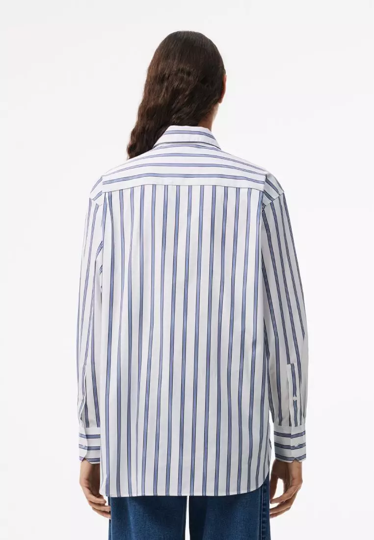 Oversized Fit Cotton Poplin Shirt