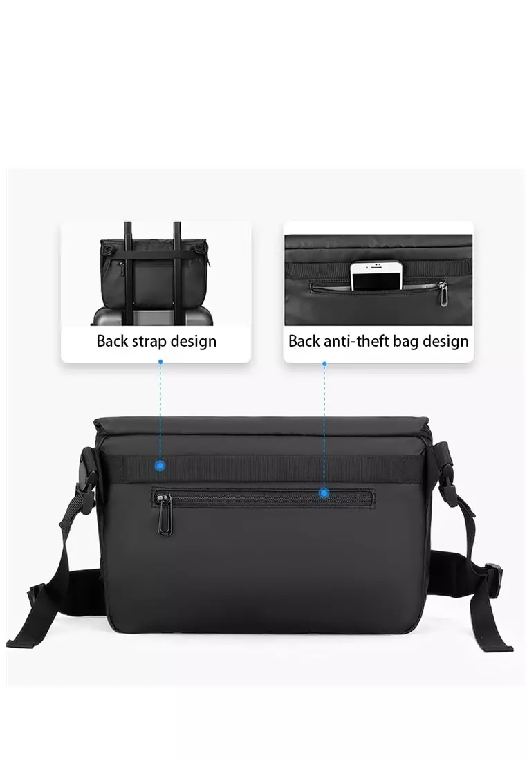 Mark Ryden MR8109 Urban Shoulder Bag 30x20x9cm – Black