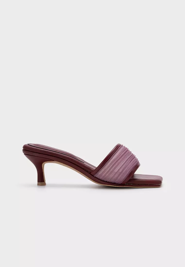 Nose MESH PLEATED UPPER CLOUDFOAM HEEL SLIDE