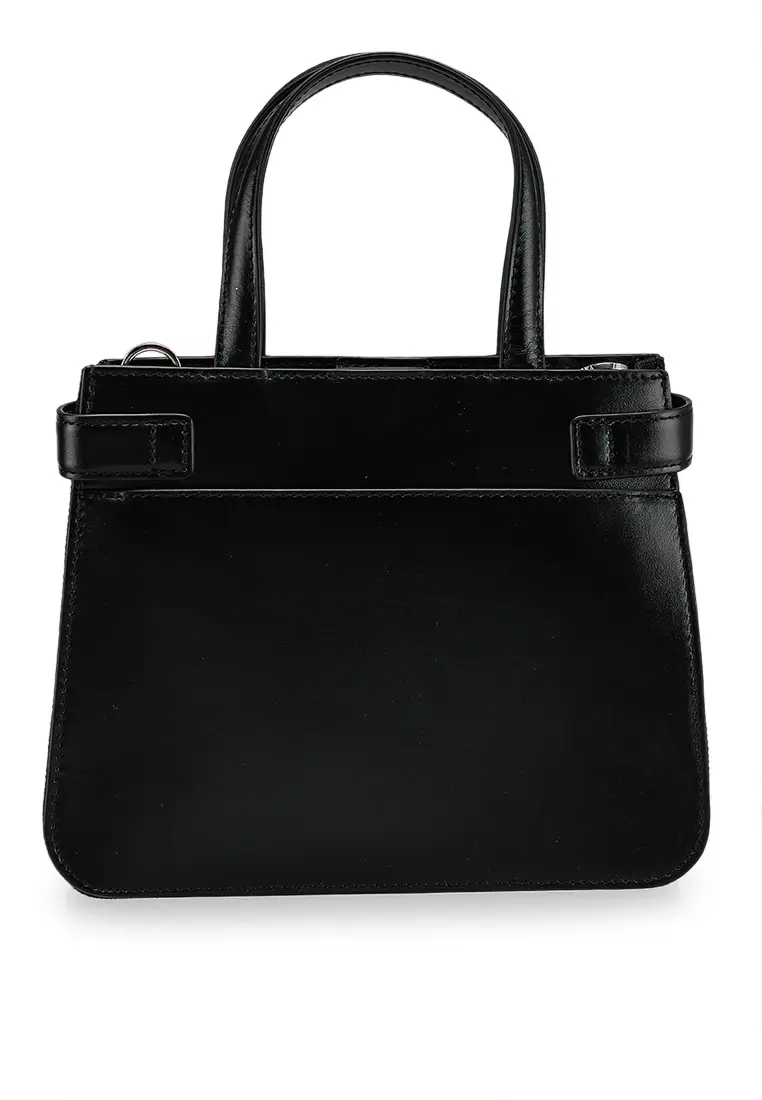 バッグ Agnes b. real leather design hand bag Agnes b. real leather design hand bag