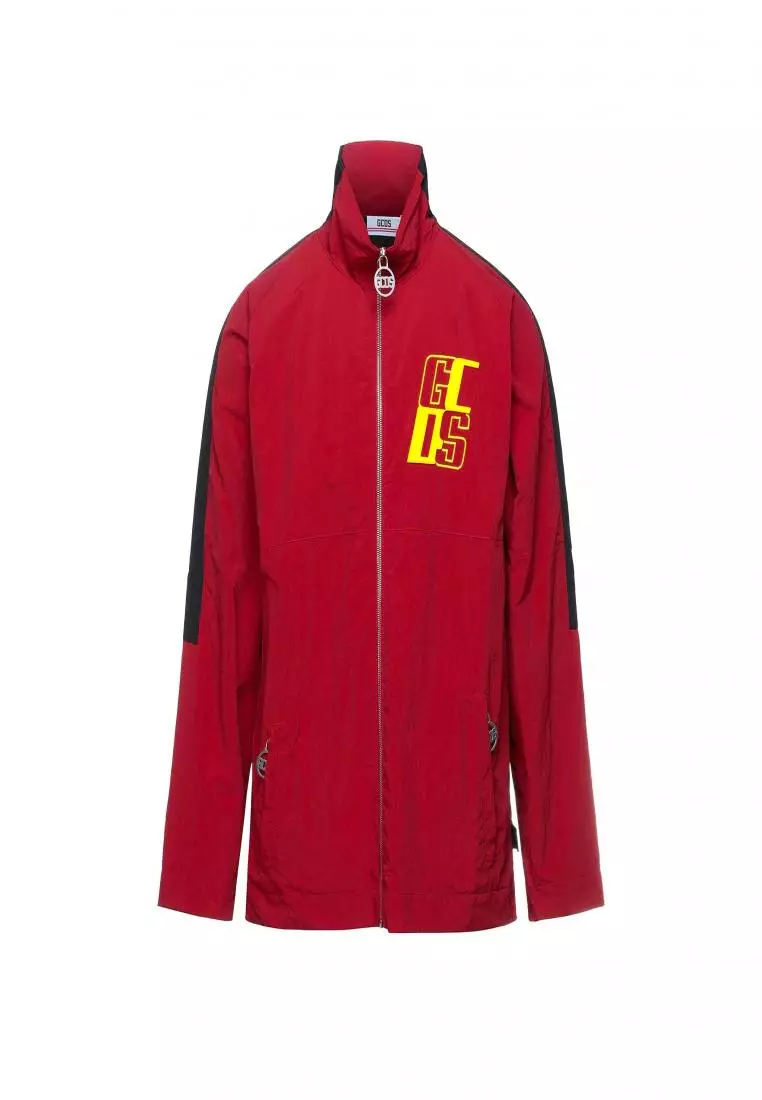 Red clearance jacket windbreaker