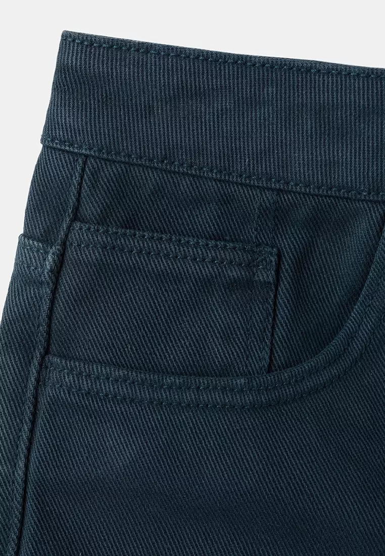 Denim Bermuda Shorts