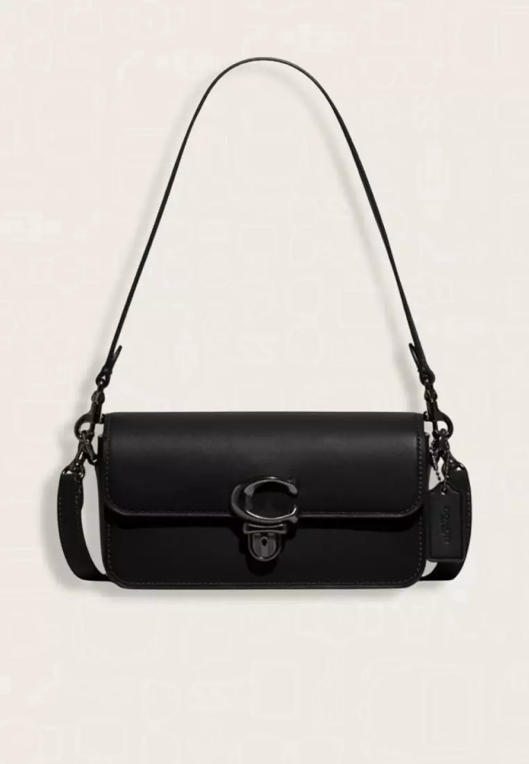 Coach Studio Baguette Shoulder Bag Black