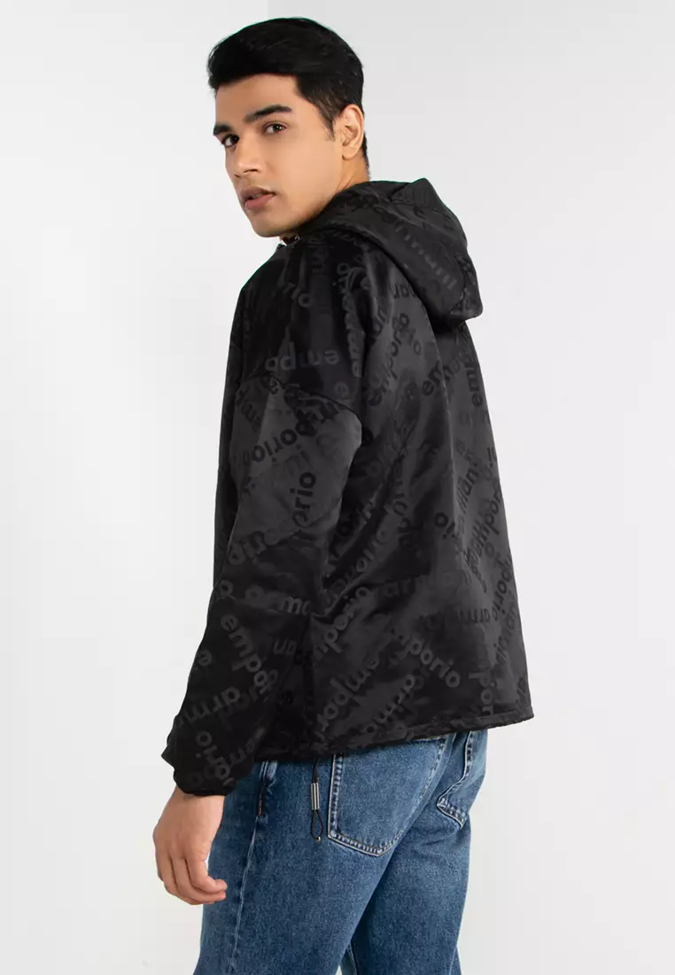Emporio armani hot sale hooded jacket