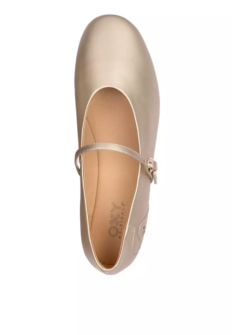 Women's Ballerina Flats Eos in Gold