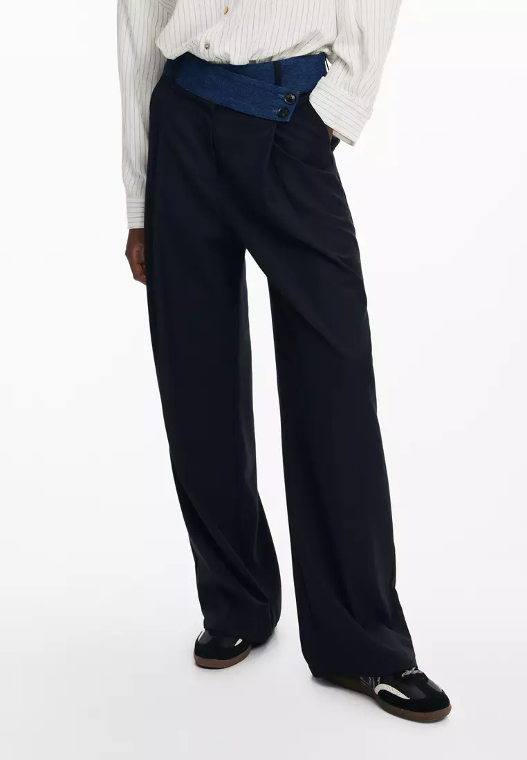 Desigual Woman Tailored combined trousers.