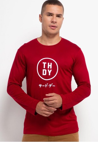 Third Day Third Day MTG11 ls evo kata maroon kaos tangan panjang 61ADAAA170B9BAGS_1