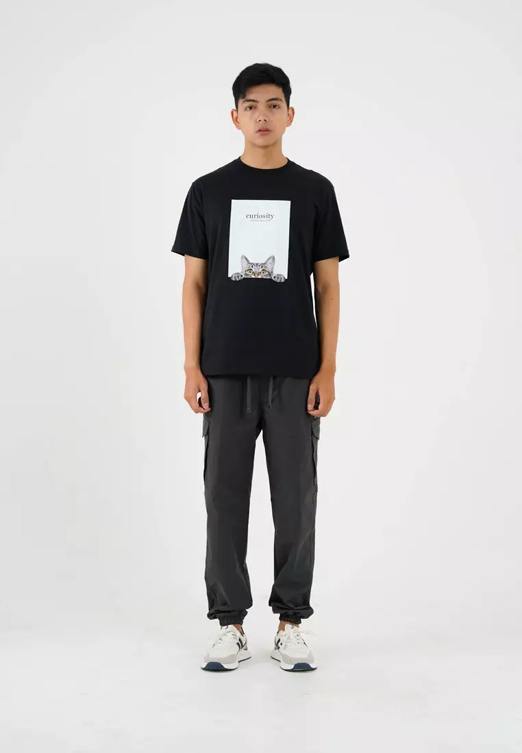 T-Shrit Short Sleeve Ultra Comfort Cat Picture C380723