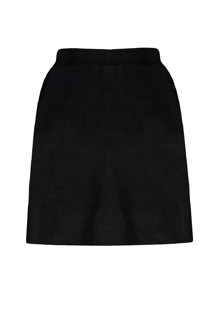 Plus Size Asymmetrical Skort