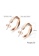 Air Jewellery gold Luxurious Shape C Earring In Rose Gold 580F9AC50DF315GS_5