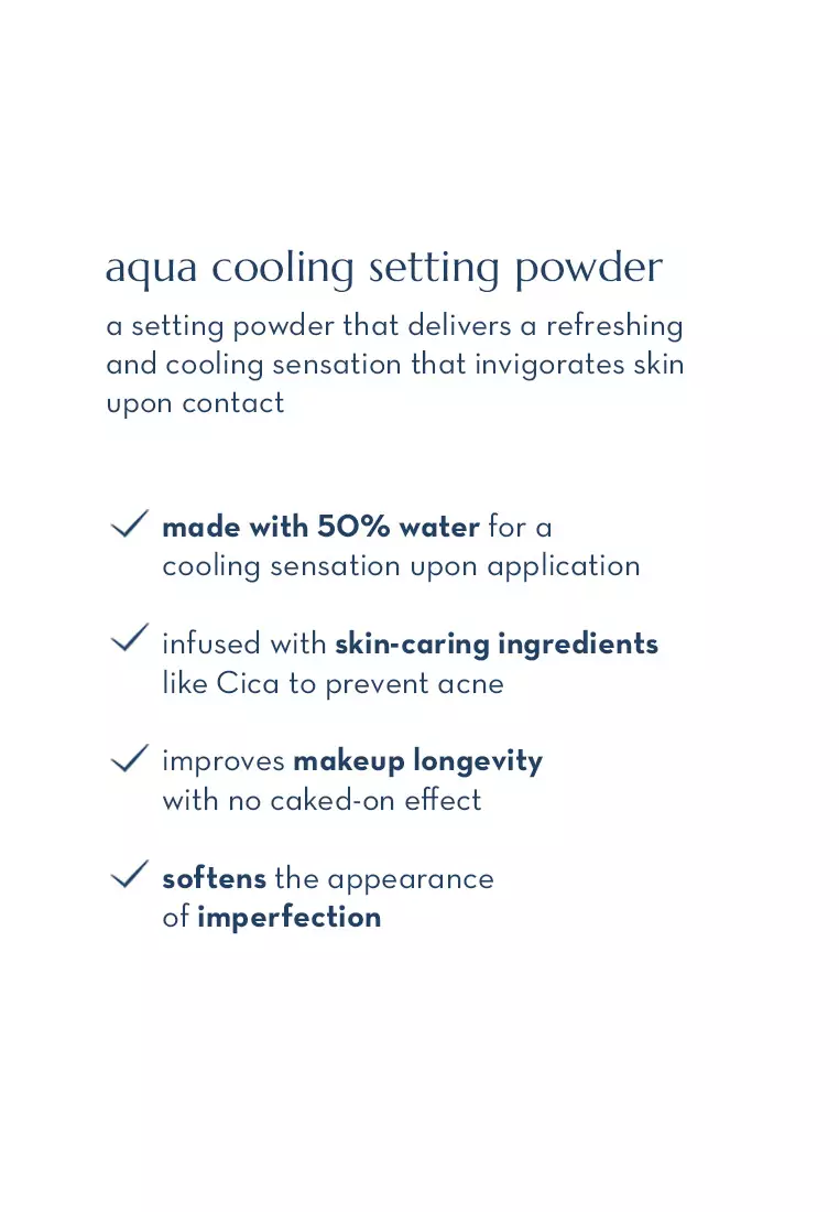 Dew Aqua Cooling Setting Powder in Butter