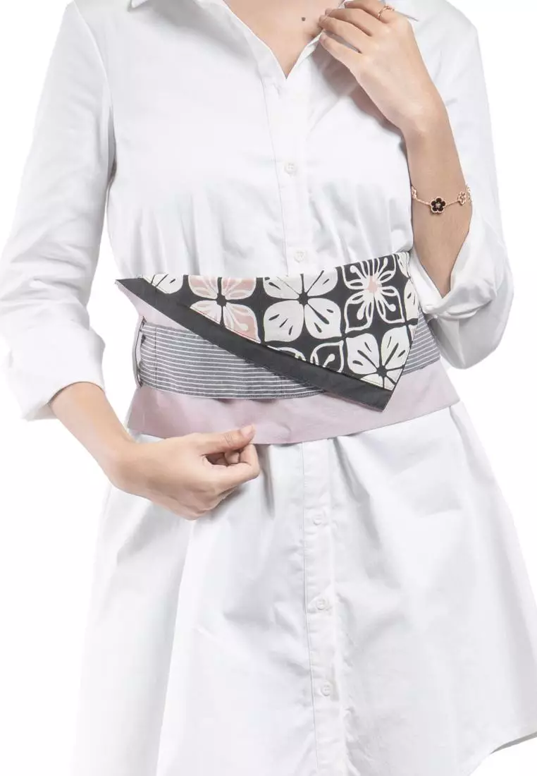 Sabuk Batik Wanita - Bhatara Batik Obi Belt - Ikat Pinggang Batik Modern