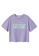 MANGO KIDS purple Teens Message Crop T-Shirt 95A79KA23355FEGS_1