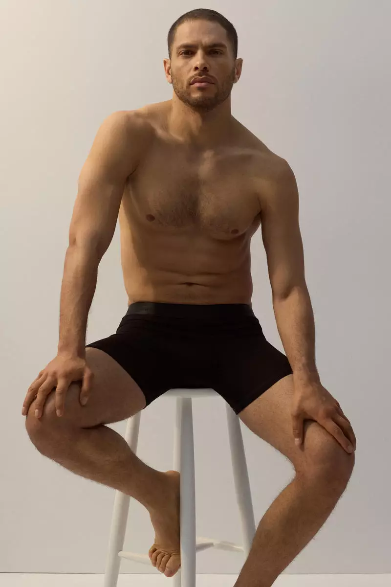 2-pack mid trunks with Lycra®