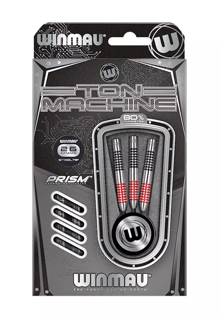 Ton Machine 80% Tungsten Alloy Steeltip Darts