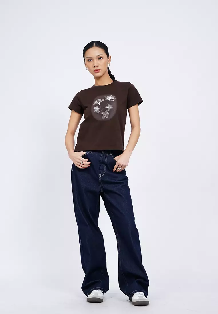 Short Sleeve Boxy Graphic T-Shirt