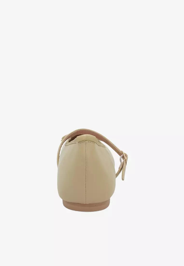 Dr. Cardin Women Luxe Mary Jane Flats L-RAU-9009