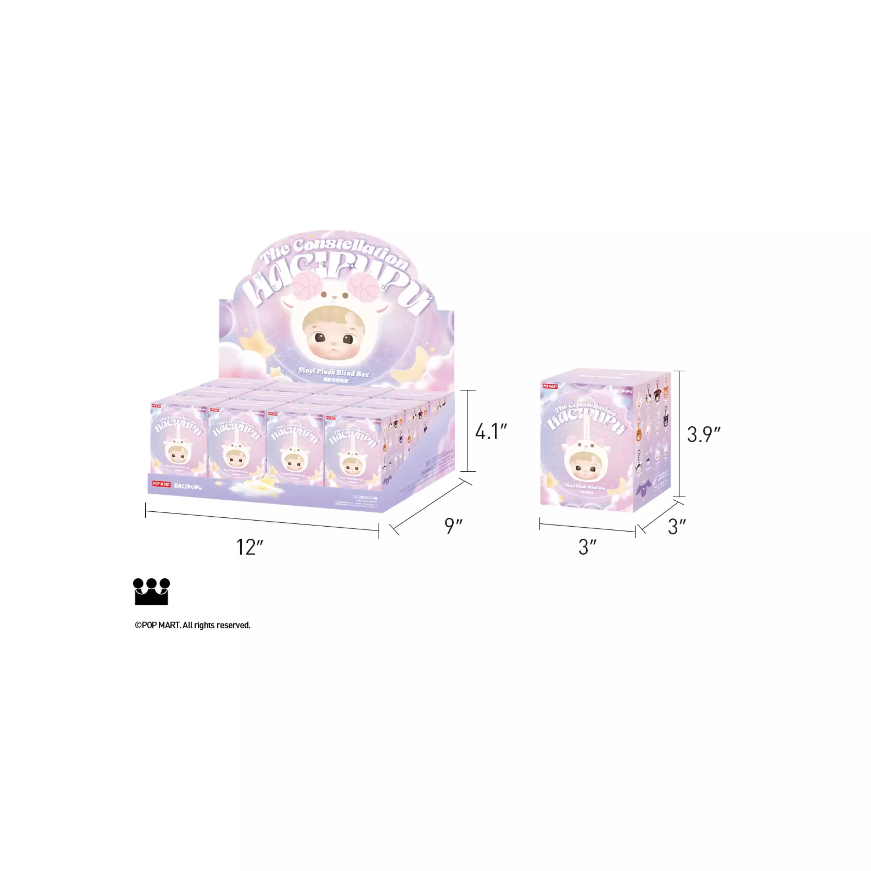 Pop Mart Hacipupu The Constellation Zodiac Series Vinyl Plush - Sagitarius