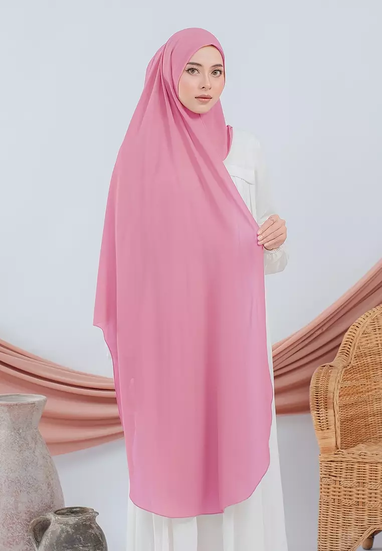 HIJAB INSTAN SABIYA - BANDUNG PINK
