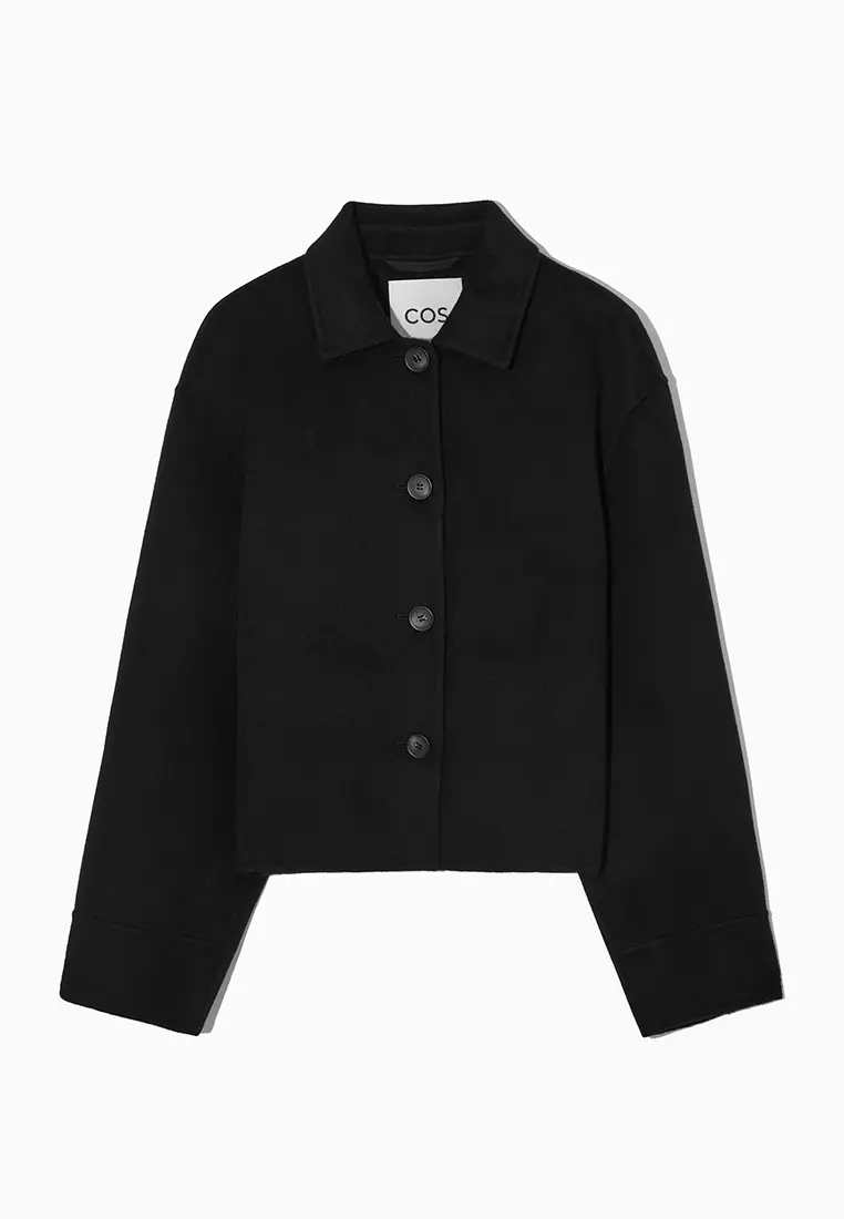 Buy COS Boxy Double-Faced Wool Jacket 2024 Online | ZALORA Philippines