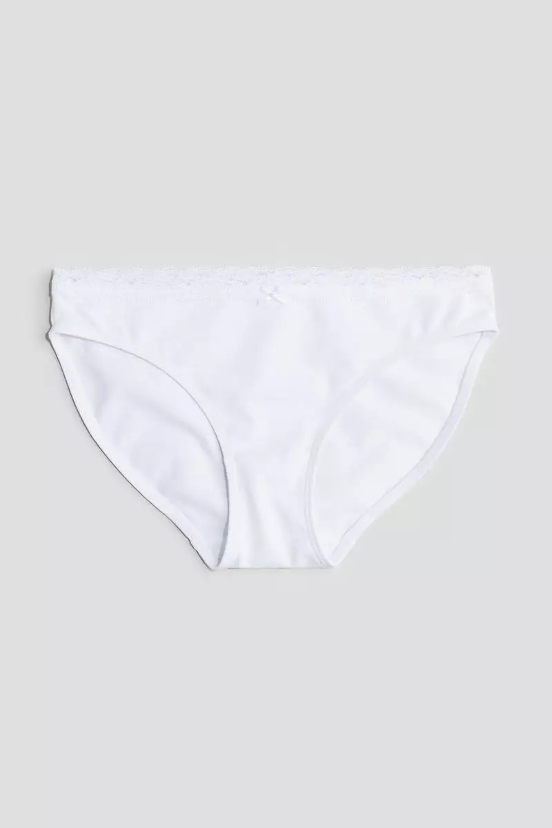 Kids Cotton Heart Bikini Panties (5-Pack)