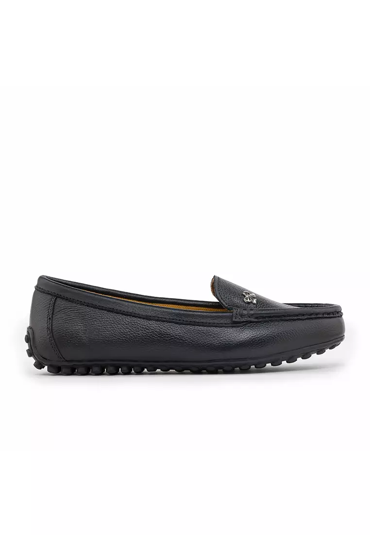 Discount on Bibo  shoes - SKU: Nadia Leather Slip-Ons