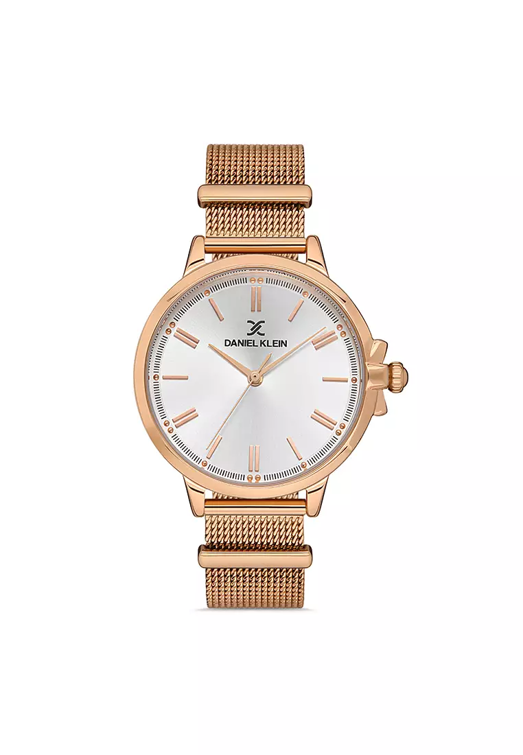 Daniel klein deals watches rose gold